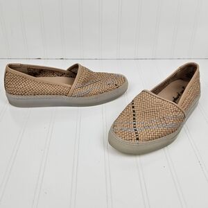 Free People Santorini rattan slide sneakers